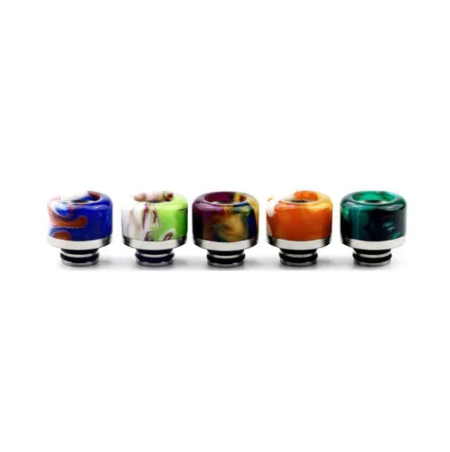 2019 New Resin Pattern 510 Stainless Drip Tips