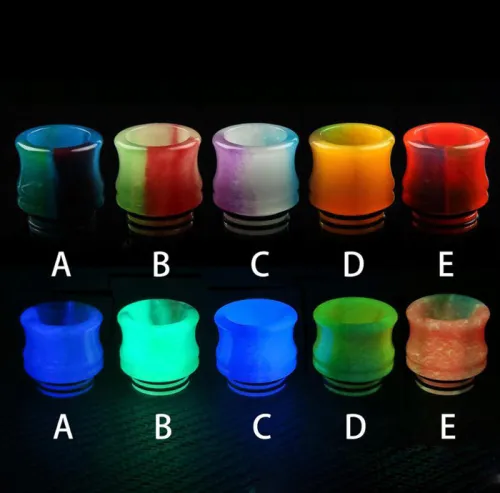 2019 New 810 Resin Luminous Drip Tips B Style
