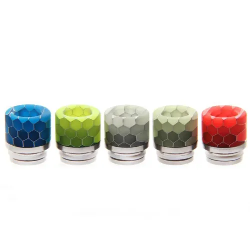 2019 New 810 Stainless Resin Luminous Drip Tips D Style