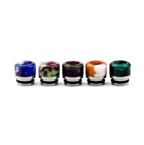 2019 New Premium 810 Stainless Epoxy Resin Drip Tips With Single Ring