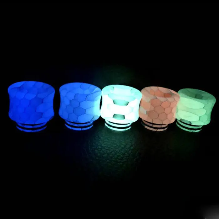 2019 New 810 Resin Luminous Drip Tips E Style