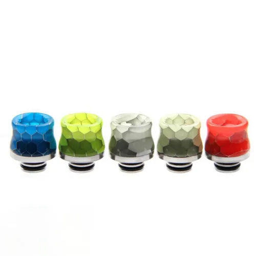 2019 New 510 Stainless Resin Luminous Drip Tips F Style