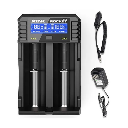 XTAR SV2 ROCKET Digital Battery Charger