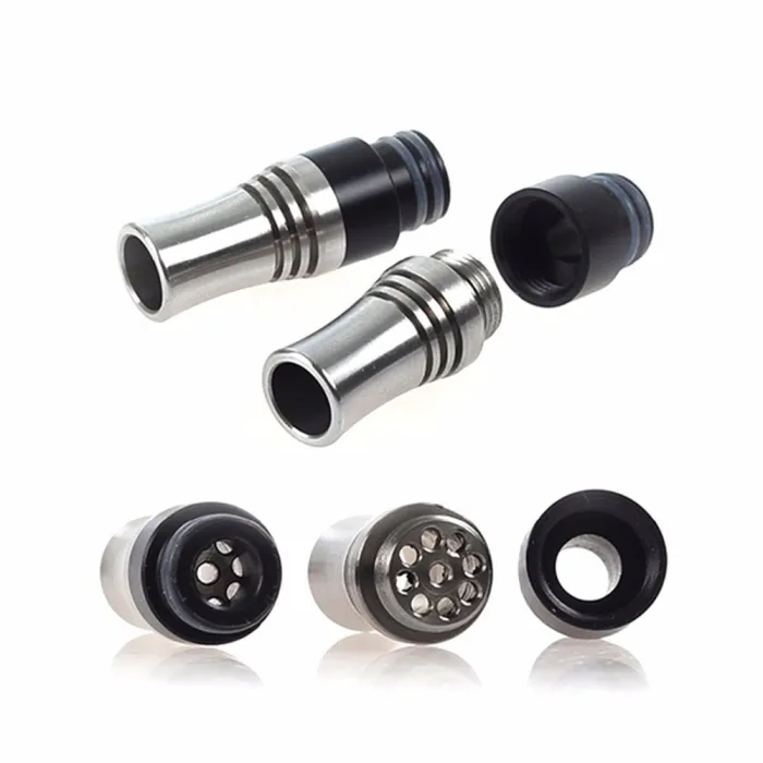 510 Anti-Spill Drip Tip Metal with 9 Holes