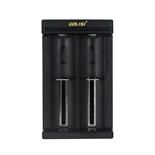 Golisi Needle 2 Chargers With USB Power Port 5V 1A for 18650 26650 21700 Li-ion Battery