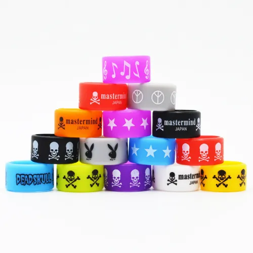 Non Slip Protective Silicone Vape Band 22mm*12mm*2mm