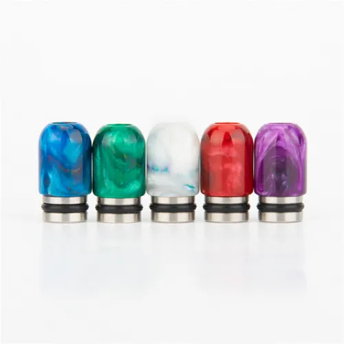 Premium Single Ring Resin 510 Drip Tip
