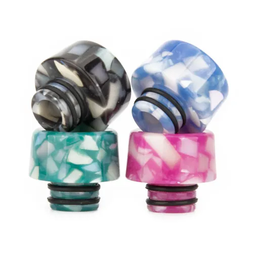 Premium 510 Color changing Mushroom Resin Drip Tips