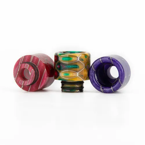 Premium 510 Resin Snake Skin Drip Tip