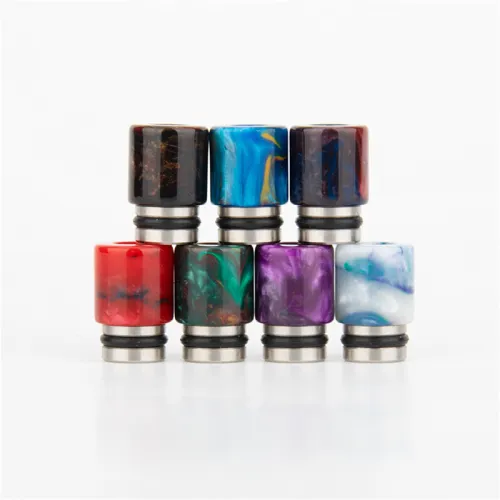 Premium Single Ring 510 Resin Drip Tip