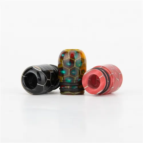 Premium Resin Snake Skin 510 Drip Tip