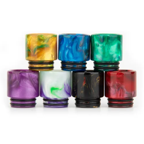 810 Resin Wide bore Drip Tips