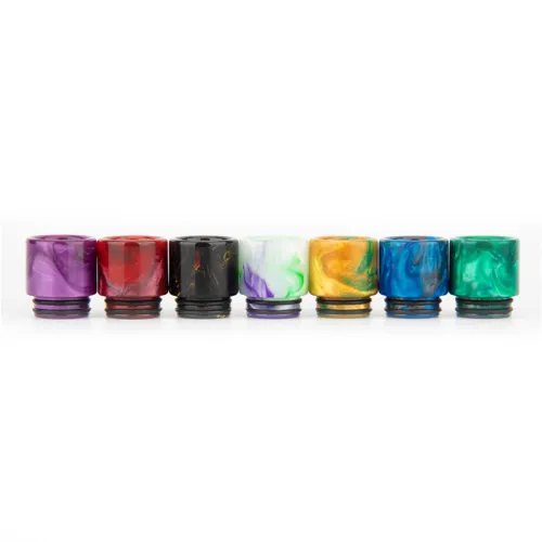 810 Resin Wide bore Drip Tips