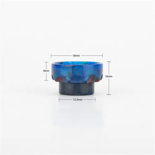 Wide Bore Resin 810 Drip Tip