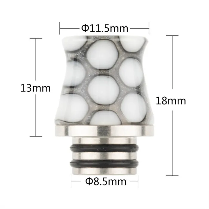 510 Resin Drip Tips - AS216SR