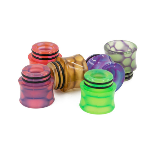 810 Luminous Color changing Snake Skin Drip Tips
