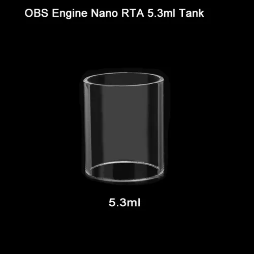 OBS Engine Nano RTA 5.3ml Tank Glass Tube