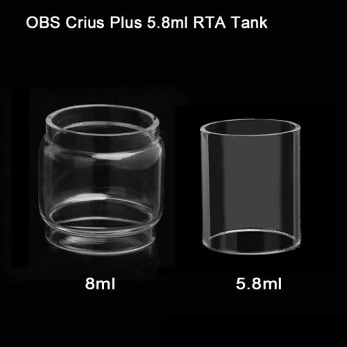 OBS Crius Plus 5.8ml RTA Tank Glass Tube 5.8ml / 8ml
