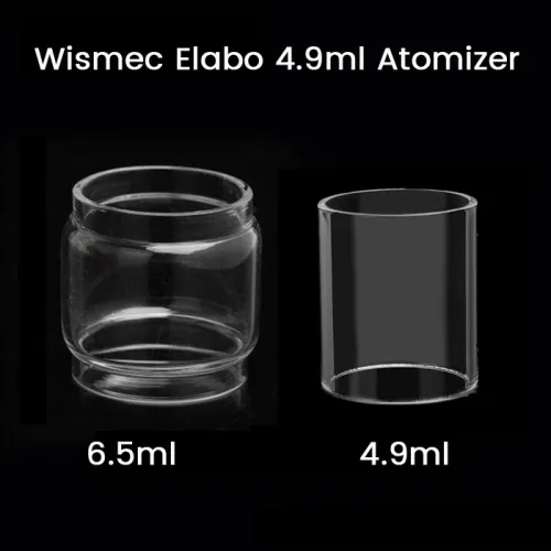 Wismec Elabo 4.9ml Atomizer Glass Tube 4.9ml/6.5ml
