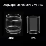 Augvape Merlin Mini 2ml RTA Glass Tube 2ml/4ml
