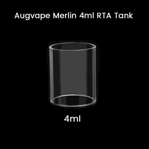 Augvape Merlin 4ml RTA Tank Glass Tube