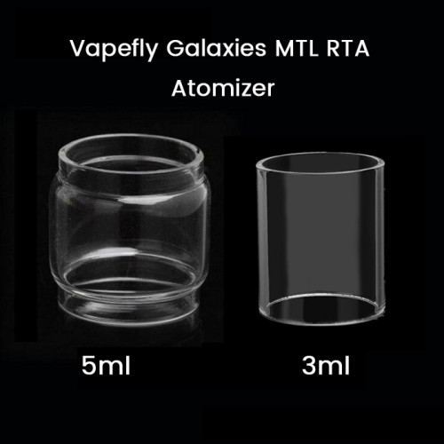 Vapefly Galaxies MTL RTA Atomizer Glass Tube 3ml / 5ml