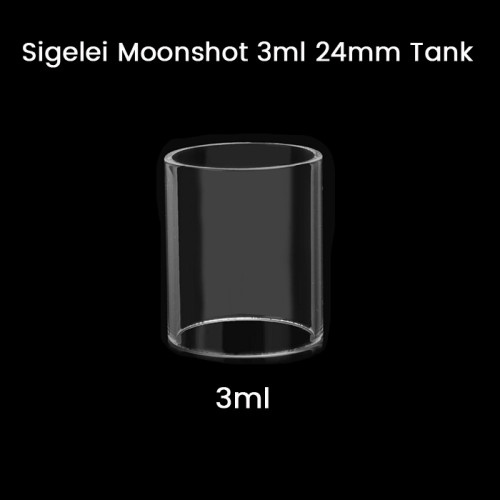 Sigelei Moonshot 3ml 24mm Tank Glass Tube