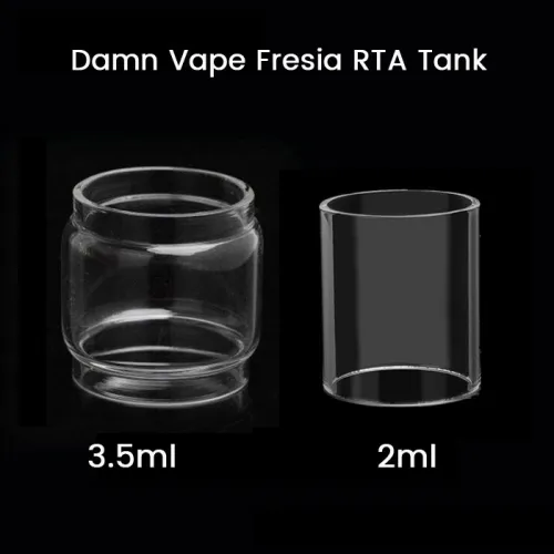 Damn Vape Fresia RTA Tank Glass Tube 2ml/3.5ml
