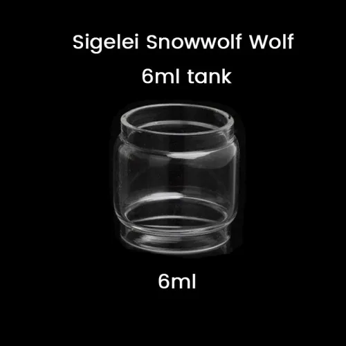 Sigelei Snowwolf Wolf 6ml tank Bulb GLass