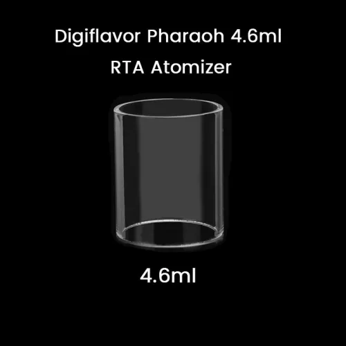 Digiflavor Pharaoh 4.6ml RTA Atomizer Glass Tube