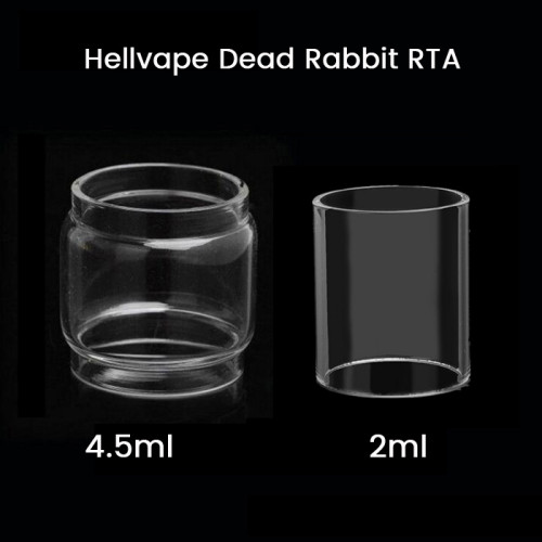 Hellvape Dead Rabbit RTA Glass Tube 2ml /4.5ml