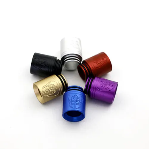 Wide Bore Aluminum 810 Drip Tips  - YXE007