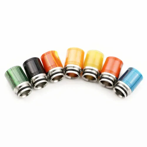 810 Epoxy Resin & Stainless Drip Tips  - YXE012