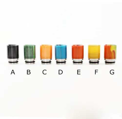 810 Epoxy Resin & Stainless Drip Tips  - YXE012