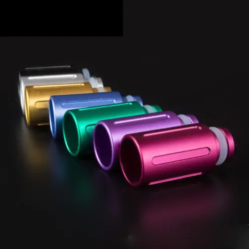 Aluminum 510 Single Ring Drip Tips  - YXE002