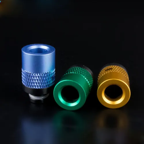 Aluminum 510 Single Ring Airflow Drip Tips - YXE004