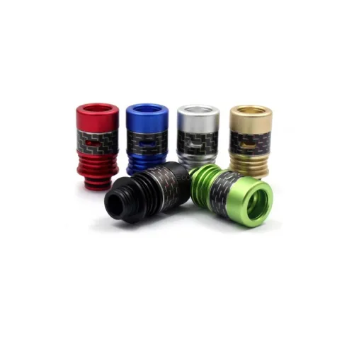 Aluminum and Carbon fiber 510 Airflow drip tips