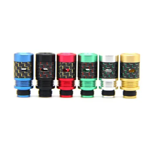 Aluminum and Carbon fiber 510 Airflow drip tips