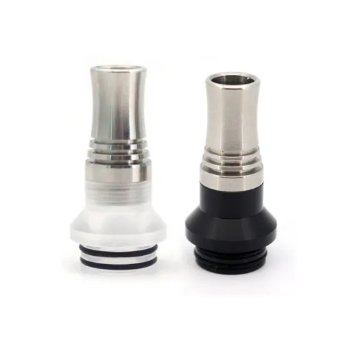 Stainless Steel and POM 810 Anti-Spit Drip Tips