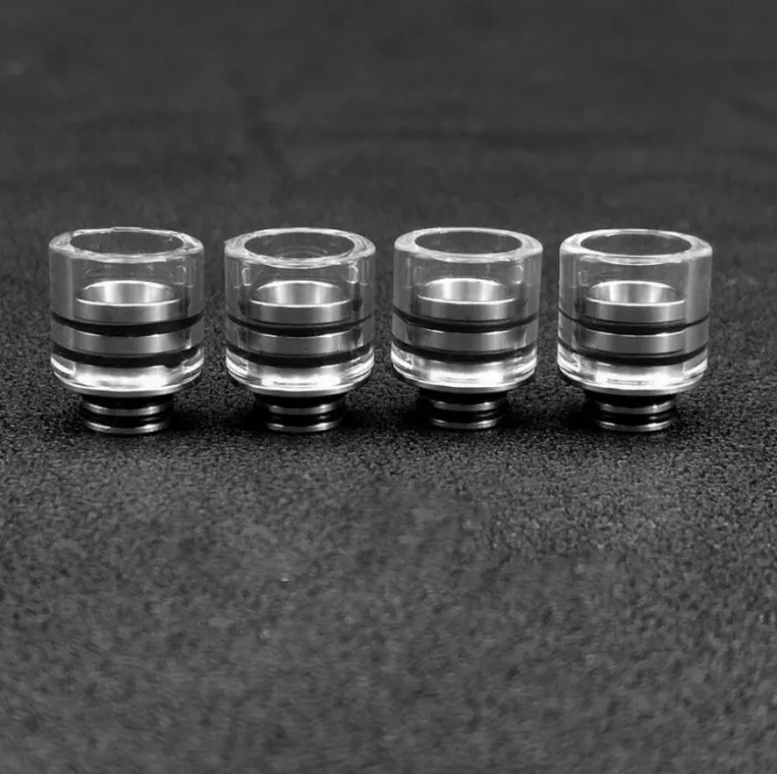 510 Glass with staineless Drip Tip