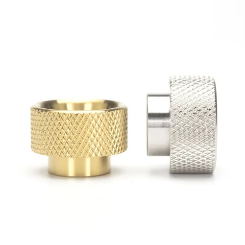 810 Stainless Anti-scald knurled Drip Tips