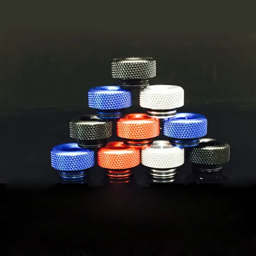 810 Aluminum Knurled Drip Tip