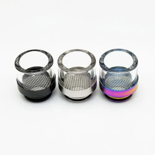 810 Anti-Spill Stainless and Glass Drip Tip - AS852