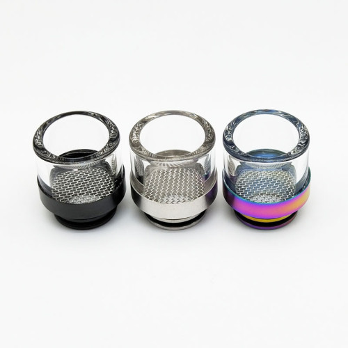810 Anti-Spill Stainless and Glass Drip Tip
