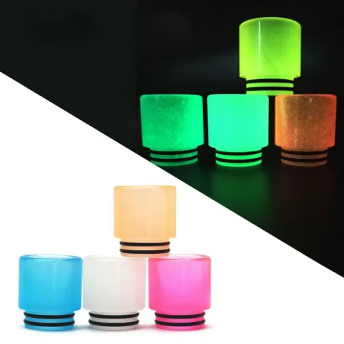 810 Luminous Resin Pure Color Drip Tip