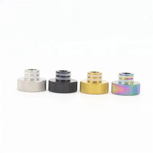 Stainless 510 to 810 Knurled Adpater