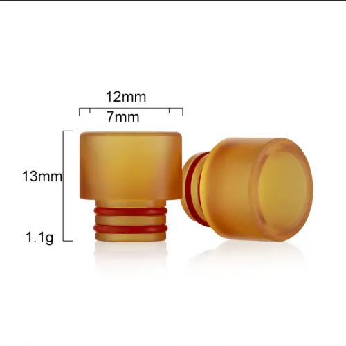 510 PEI ultem drip tip for TFV8 Baby