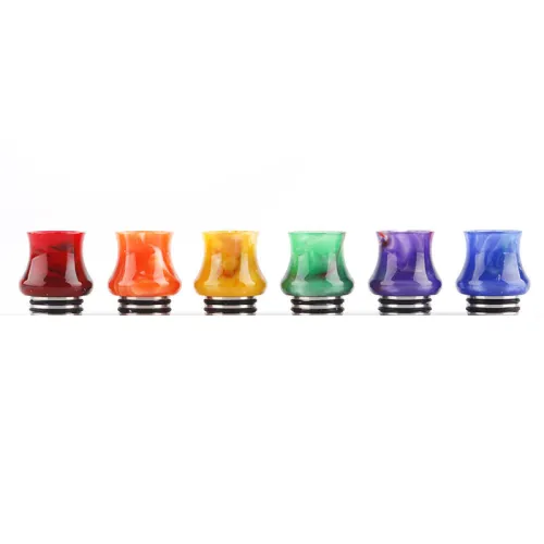 810 Calabash Style Stainless and Resin Drip Tip