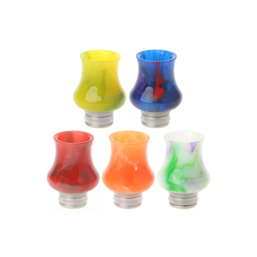 810 Calabash Style Stainless and Resin Drip Tip
