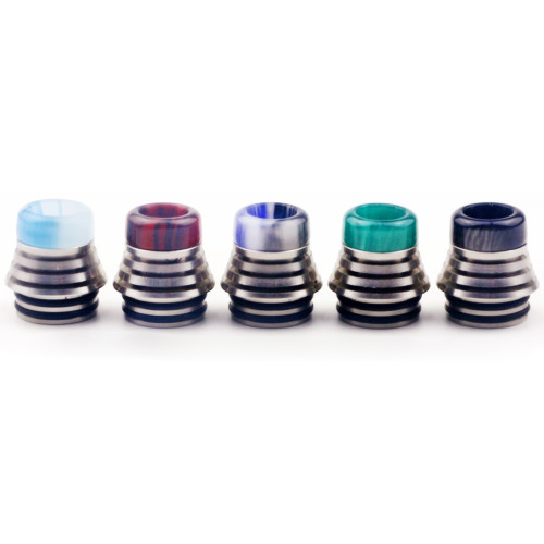 810 Stainless and Resin pagoda Style Drip Tip